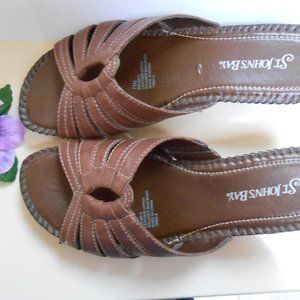 **CLEARANCE** St. Johns Bay Slip-On Wedges